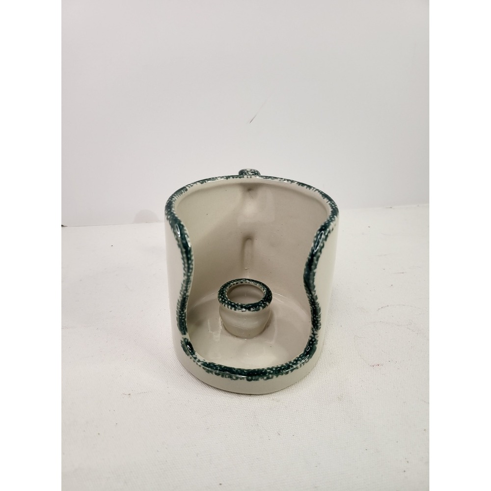 Vintage Loomco Christmas Eve Chamber Lamp Ceramic Taper Candle Holder DX101X